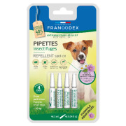 Pipettes antiparasitaires petit chien moins de 10 kg Francodex