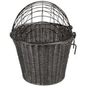 Panier avant vélo poly rotin avec fixation