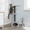 Arbre à chat géant XXL Maine Coon Galeno gris
