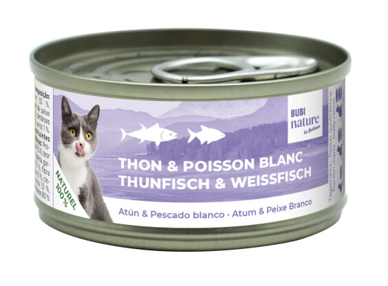 Bubi nature au thon et poisson blanc Bubimex