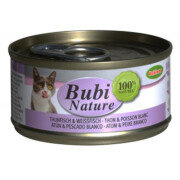 Bubi nature au thon et poisson blanc