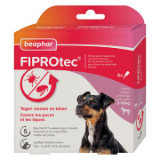 Pipette anti-tique et anti-puce Fiprotec petit chien x4 Beaphar