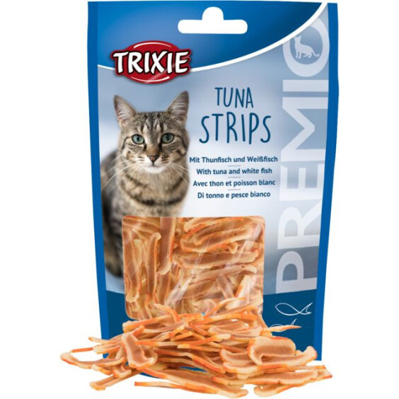 Friandises pour chat au thon et poisson blanc