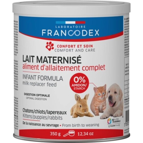 Lait maternisé pour chaton, chiot, lapereau