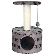 Petit Arbre à chat et chaton Toledo gris