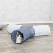 Triple tunnel de jeu nylon pour chat extérieur