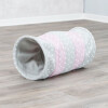 Tunnel pour chat en fibre polaire