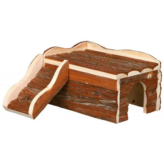 Maisonnette en bois pour rongeur et lapin nain