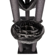 Arbre à chat solide XXL pour chat adulte hamac 163 cm