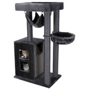 Arbre à chat solide : XXL, pour chat adulte, hamac, 163 cm  Amadeus