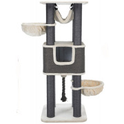 Grand arbre à chat : hamac, XXL, solide, 174 cm