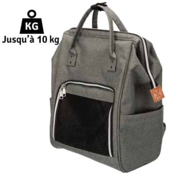 Sac à dos Ava gris : Jusqu'à 10 kg