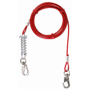 Chaîne d'attache rouge 5 m