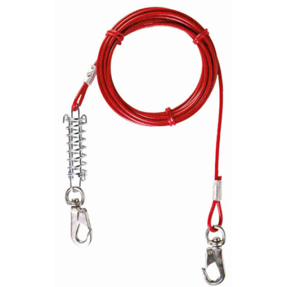 Chaîne d'attache rouge 5 m