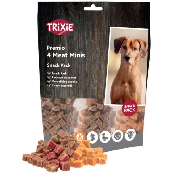 Friandise pour chien 4 Meat Minis