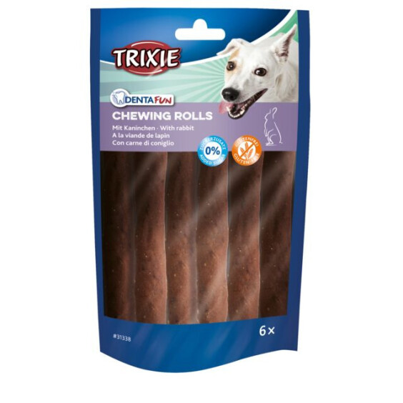 Rouleaux à mâcher au lapin pour chien