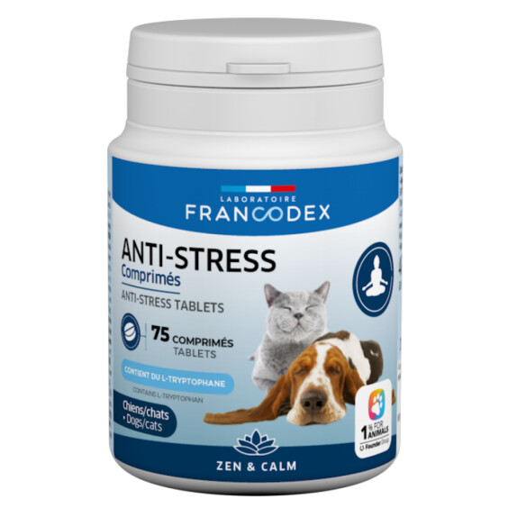 Francodex comprimés anti-stress pour chiens et chats
