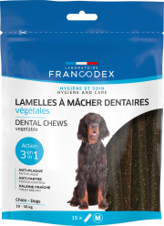 Lamelles à mâcher dentaires Francodex