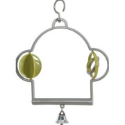 Balançoire plastique Arabesque avec jeu