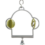 Balançoire plastique Arabesque avec jeu