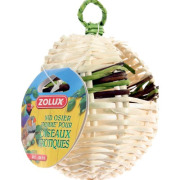 Nid osier pomme oiseau exotique