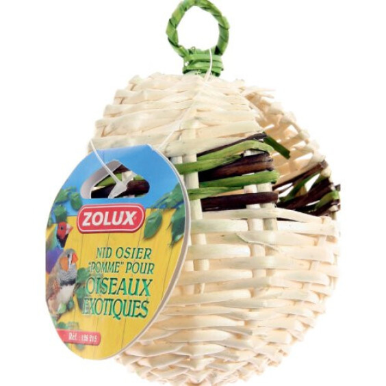 Nid osier pomme oiseau exotique