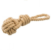 Corde de jeu avec balle tressée