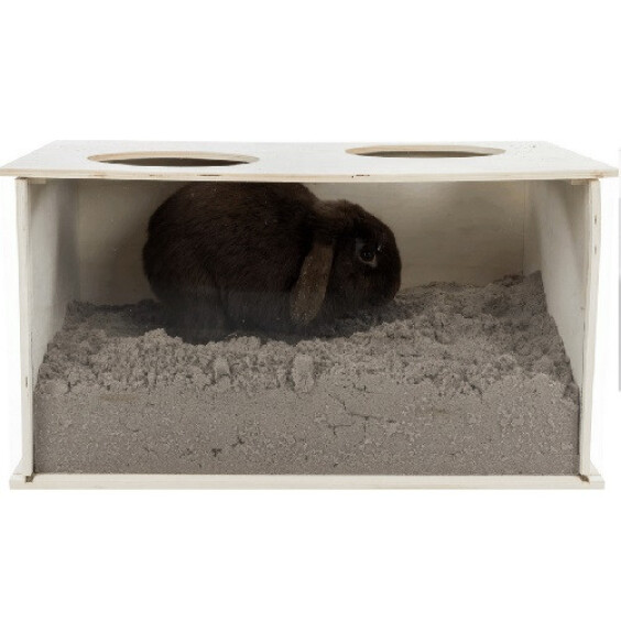 Boîte à fouiner pour lapin