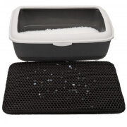 Tapis de tamis pour bac de toilette pour chat