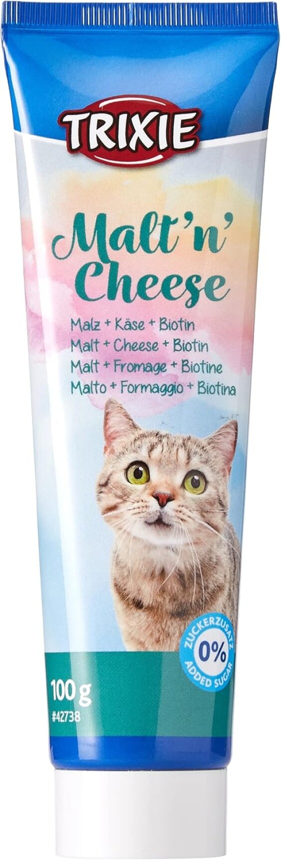 Friandise pâte de malt Cheese anti-boules de poils pour chat