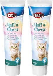 Friandise pâte de malt Cheese anti-boules de poils pour chat