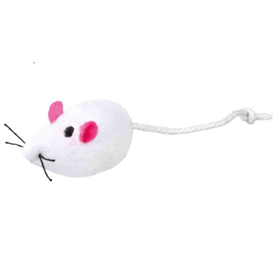 Souris en peluche avec clochette