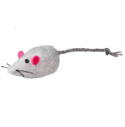 Souris en peluche avec clochette 