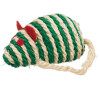 Souris en sisal avec herbe à chat