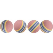 Lot de 4 balles arc-en-ciel