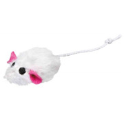 Souris en peluche à griffer