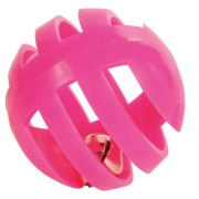 4 balles en plastique avec clochette