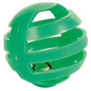 4 balles en plastique avec clochette