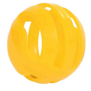 4 balles en plastique avec clochette