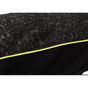Pull polaire noir et vert