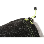 Pull polaire noir et vert