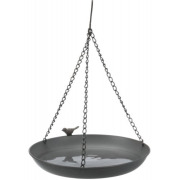 Abreuvoir mangeoire en métal à suspendre