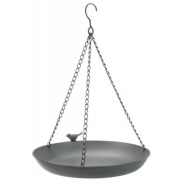 Abreuvoir mangeoire en métal à suspendre