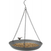 Abreuvoir mangeoire métal à suspendre 