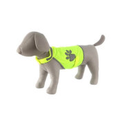 Gilet fluo pour chien, jaune