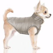 Milk & Pepper Manteau Kalahari réversible léopard et taupe