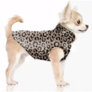 Milk & Pepper Manteau Kalahari réversible léopard et taupe