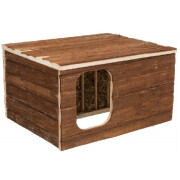 Maison Hilke Natural Living avec râtelier à foin intégré