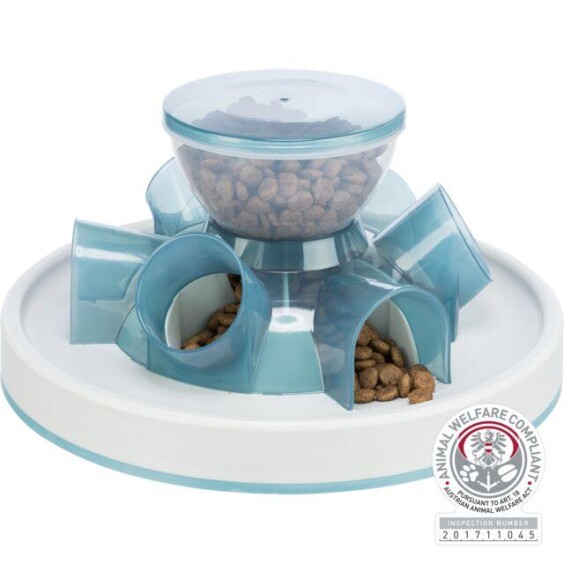 Jeu interactif pour chat Tunnel Feeder