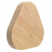 Plaque griffoir avec carton et balles pour chat